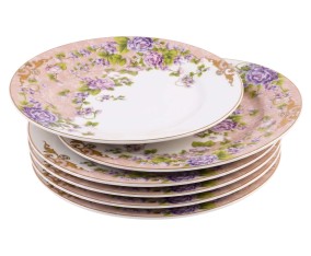 Vicenza Piring Saji Cemilan 6 buah Magnolia P58
